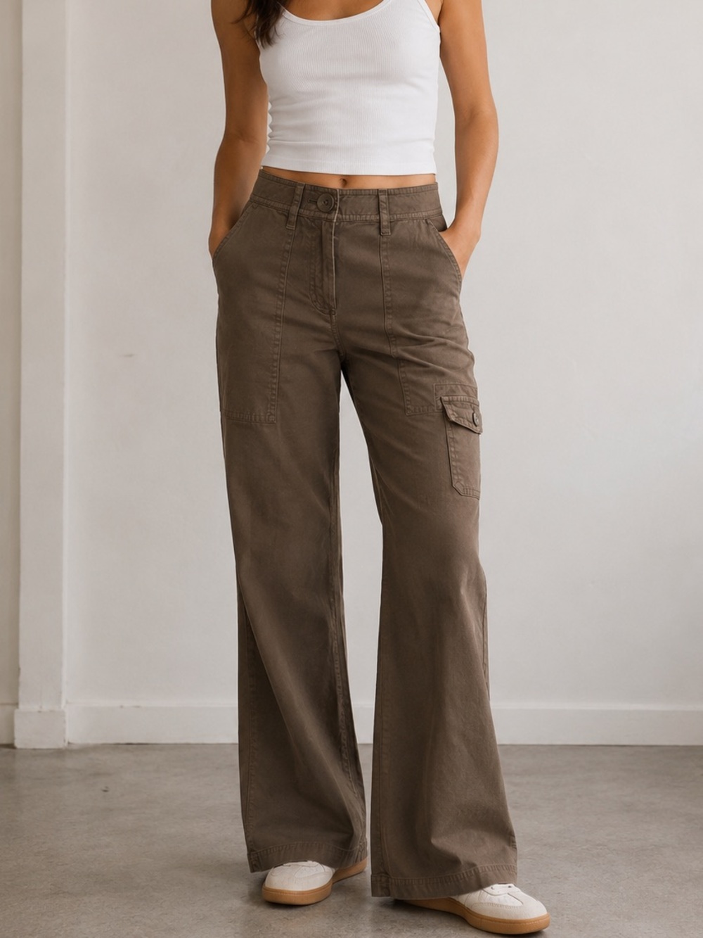 NWT Tommy Bahama Cavalry Twill Cargo Flare Pants | Size 6